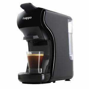 Cafetera de Capsulas Nappo Compatible Nespresso, Dolce Gusto y Café en polvo 3 en 1 NEC-139